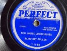 Perfect 7-11-58 Blind Boy Fuller SNAKE WOMAN BLUES Skiffle Blues 78rpm