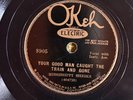 Okeh 8905 Mississippi Sheiks CAUGHT THE TRAIN AND GONE Delta Blues 78rpm E- HEAR