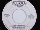 Funk 45 LEE SHOT WILLIAMS Get Some Order SHAMA promo HEAR f