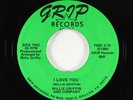 Sweet Soul 45 - Willie Griffin - I Love You - Grip - VG+ rare