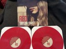 Taylor Swift Red RARE RED COLORED VINYL DOUBLE 2 LP ACM AWARDS VOTERS PROMO 2013
