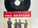 The Beatles 45 RPM Record w Picture Sleeve on Swan records nice 