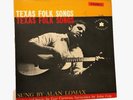 Alan Lomax Texas Folk TLP 1029 Stereo Tradition Records Vintage 1958 LP Vinyl