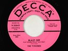 Rockabilly 45 - Tyrones - Blast Off/I'm Shook - Decca - VG+ promo
