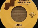 EAGLE - Kickin' It Back To You JANUS HARD ROCK SOUL PROMO 45 VG+