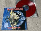 Iron Maiden – No Prayer For The Dying Vinyl Record FIRST US Press RED BLOOD 1990