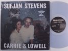 SUFJAN STEVENS Carrie & Lowell ASTHMATIC KITTY LP VG++ clear vinyl SHRINK a
