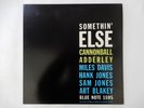 Cannonball Adderley Somethin' Else Blue Note GXF 3001 Japan  VINYL LP