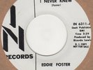 Eddie Foster I Never Knew In DEMO Soul Northern Motown