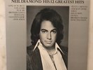 SUPER DISK: NEIL DIAMOND His 12 Greatest Hits vinyl LP