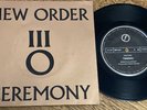 NEW ORDER: Ceremony. RARE ORIGINAL Aussie/OZ 7