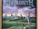 MEGADETH Youthanasia BLUE VINYL UK 1994 CAPITOL LP DMM GATEFOLD