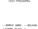Napalm Death(Test Pressing Vinyl LP)Enemy of the Music Business-Secret-M/M