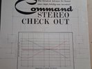 COMMAND CSC 100 Stereo Check Out TEST LP 1960 SEALED