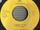 PYRAMID PLUS Comin’ At Ya' Vinyl 45 Lifeworld LW1331 1st Press Funk Electro READ