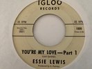 Northern Soul 45 ESSIE LEWIS You're My Love Igloo Promo RARE Leon Gardner Prod.