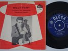BILLY FURY Halfway To Paradise  Denmark 45 danish Cross My Heart HEAR