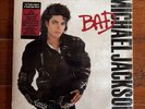 Michael Jackson Bad (1987) Vinyl Record LP Album with Shrink and Hype Sticker EX