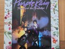 PURPLE VINYL 1984 PRESSING PRINCE PURPLE RAIN LP POSTER NEAR MINT NM RARE WE361