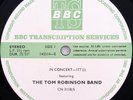 Tom Robinson Band Be Bop Deluxe In Concert-177 LP 1978 BBC Transcription VG+