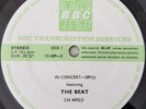 The Beat - In Concert-289 LP 1982 BBC Transcription Disc NM/