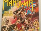 MANOWAR - HAIL TO ENGLAND + INNER - 1984 UK ISSUE - SIGNED  - VERY GOOD++
