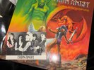 Iron Angel - Hellish Crossfire 1985 Vinyl With Signed Postcard