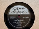 78Rpm, Rock n Roll, Larry Williams 'Dizzy Miss Lizzy / Slow Down' London E+
