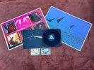 PINK FLOYD - DARK SIDE of the MOON - 1ST Press VINYL LP-  A2 / B2 - *SOLID BLUE*