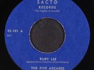 FIVE ARCADES: ruby lee / malcom's boogie SACTO 7
