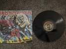 Iron Maiden The Number of the Beast LP Vinyl Record 12