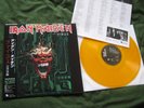 iron maiden - 1LP - VIRUS - JAPAN -YELLOW VINYL + JAPANESE INLAY + OBI