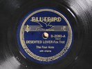 The Four Aces - Deserted Lover - BLUEBIRD 2080 E+/V+