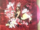 PINKPANTHERESS FANCY THAT SIGNED RED VINYL AUTOGRAPHED &HANDWRITTEN LYRICS