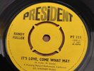 Randy Fuller IT'S LOVE COME WHAT MAY UK 7