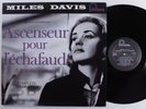 ASCENSEUR POUR L'ECHAFAUD OST Miles Davis FONTANA LP VG+/VG++ c