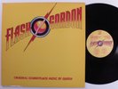 FLASH GORDON OST Queen ELEKTRA LP VG+ embossed cover with insert c