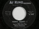 Funk 45 LARRY ELLIS & BLACK HAMMER Funky Thing AL KING HEAR l