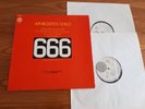 APHRODITE'S CHILD 666 FRENCH 2xLP VERTIGO 6673 001 SWIRL  Ed.1 CODE 2 Ⓣ 1972 EX+