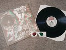 THE CRAMPS - OFF THE BONE ORIGINAL UK Vinyl LP WITH RARE 3D GLASSES ILLEGAL 1ST