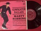 Marty Robbins Gunfighter Ballads and Trail Songs Japan 1st Press 10” LP Vinyl