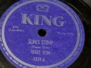 Texas Slim, Slim's Stomp.  Heart Trouble Blues.  (Got To Hear This)  Vg-