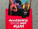 David Bowie Let's Dance clear vinyl & red tote bag Lightroom, limited edition