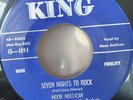 Moon Mullican Honolulu Rock-A Roll-A/Seven Nights To Rock King 45 RPM Record