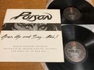 POISON –Open Up And Say ...Ahh  RARE US PROMO DOUBLE LP -1988-