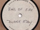 DUANE EDDY*RING OF FIRE*ACETATE**BEAT MUSIC*EMIDISC*HEAR IT