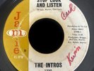 THE INTROS Stop look and listen / Crystal RARE Northern Soul
