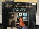 Bach Sonatas for Cello and Piano Starker Sebok Golden Import Classical IN SHRINK