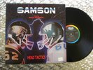 Samson   Head Tactics   1986 UK IMPORT LP  Capitol Records EST 2006