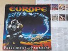 EUROPE - PRISONERS IN PARADISE Original 1991 RARE LP Record. Strong EX vinyl